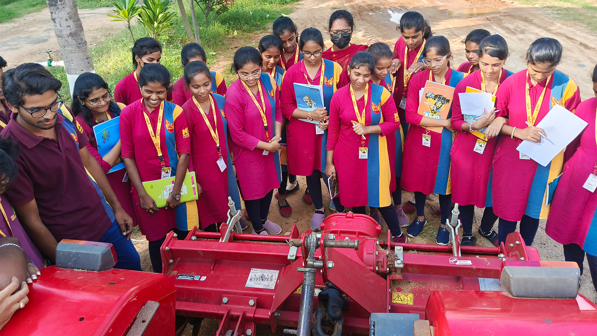 Farm Machinery Club’s Hands-on session: “Tractor Hitching with Secondary Tillage Implements”