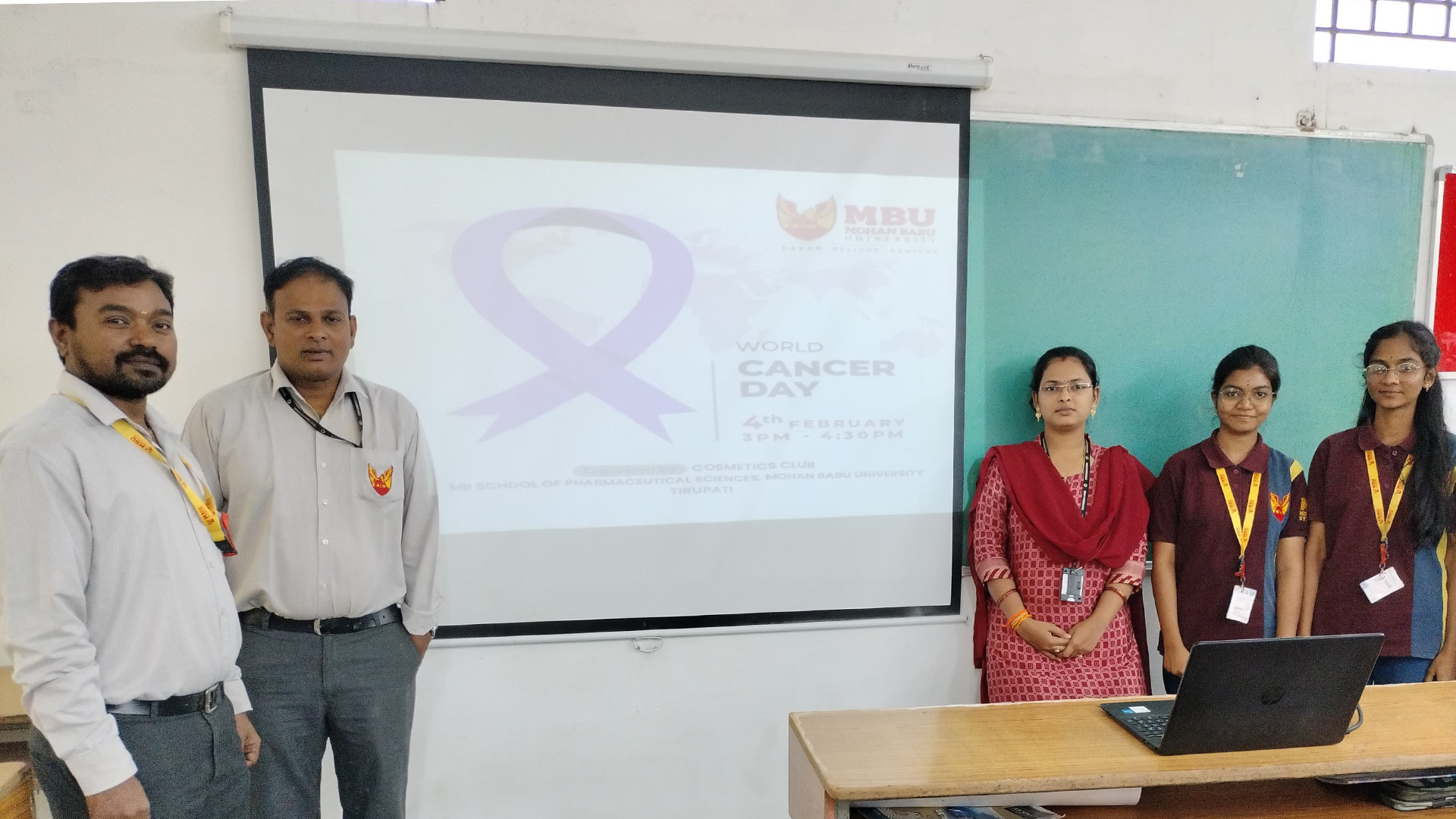 Cosmetics Club Impactful Awareness Program On “World Cancer Day”